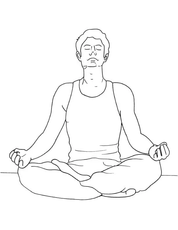 Mediation Coloring pages 13