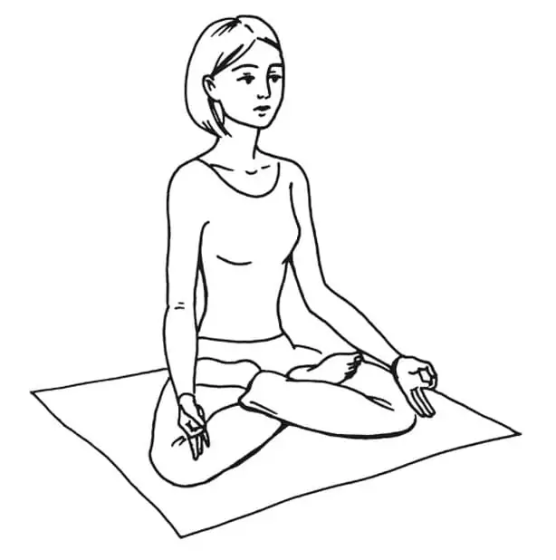 Mediation Coloring pages 9
