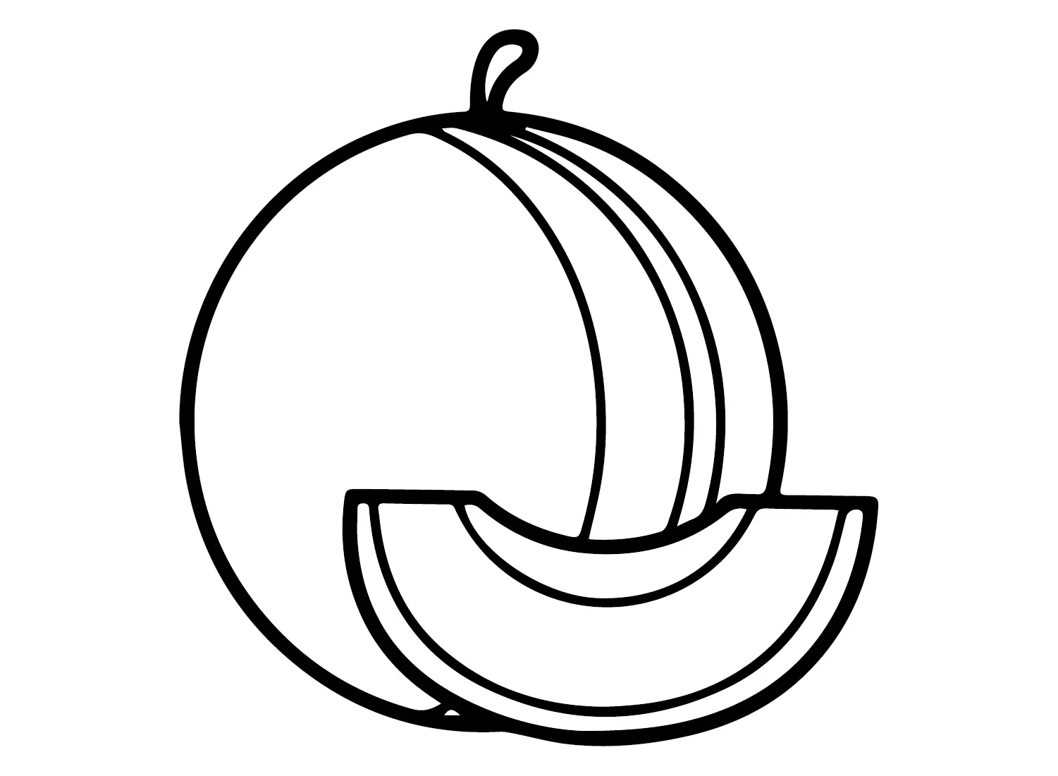 Melonen Ausmalbilder 3