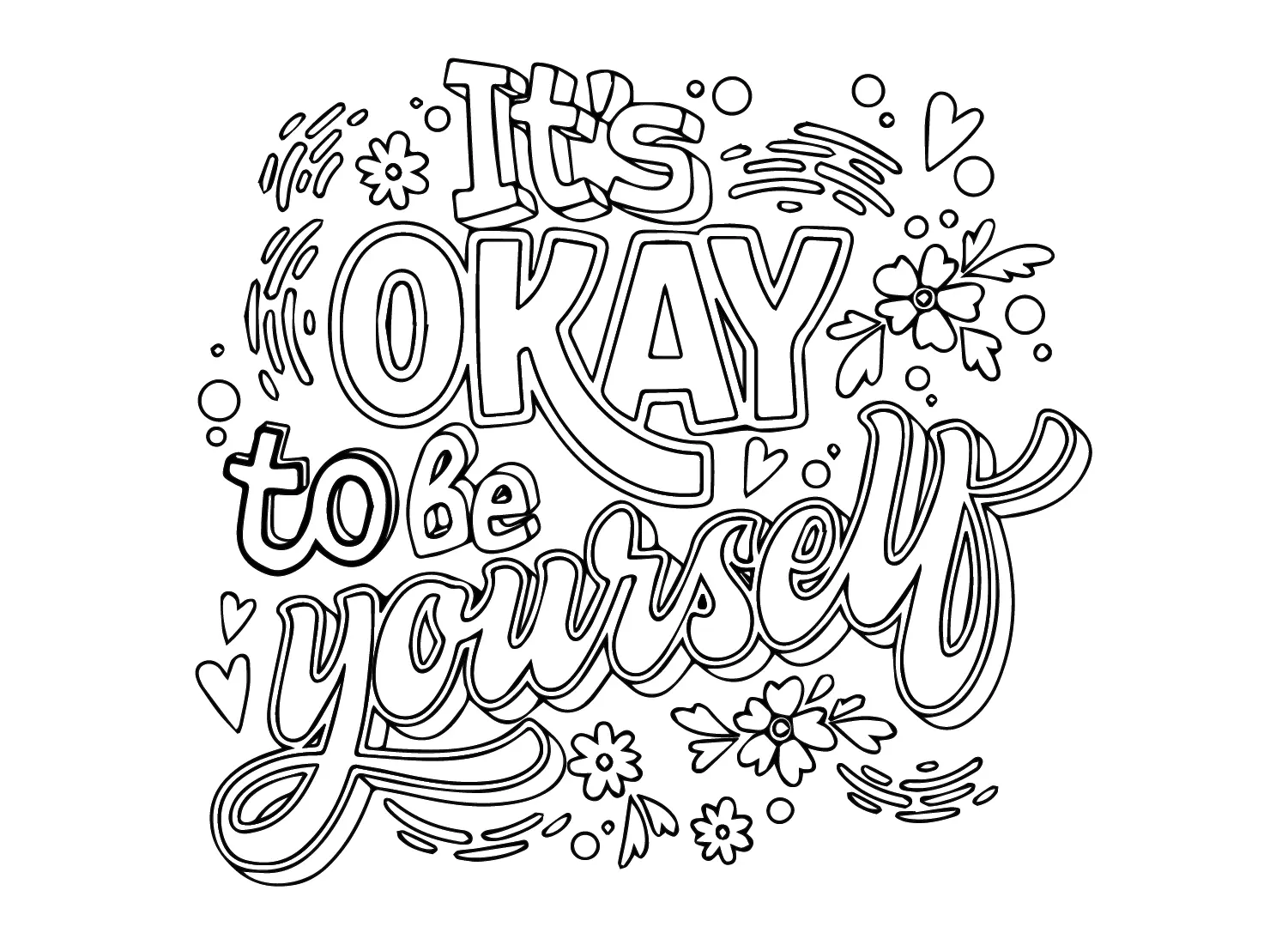 Mental Health Coloring Pages 8