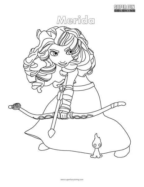 Merida Coloring Pages 17