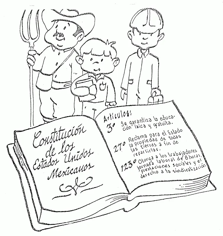 Mexikanischen Unabhängigkeitstag Ausmalbilder 15