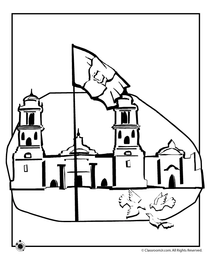 Mexikanischen Unabhängigkeitstag Ausmalbilder 4