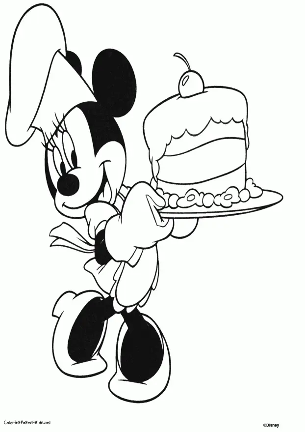 Mickey Mouse Geburtstag Ausmalbilder 12
