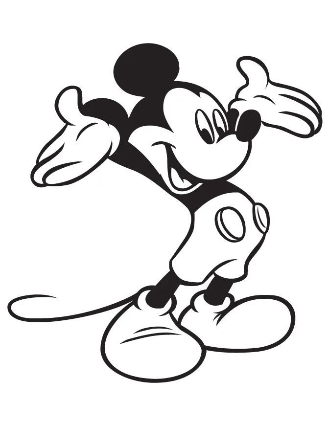 Mickey Mouse Geburtstag Ausmalbilder 18