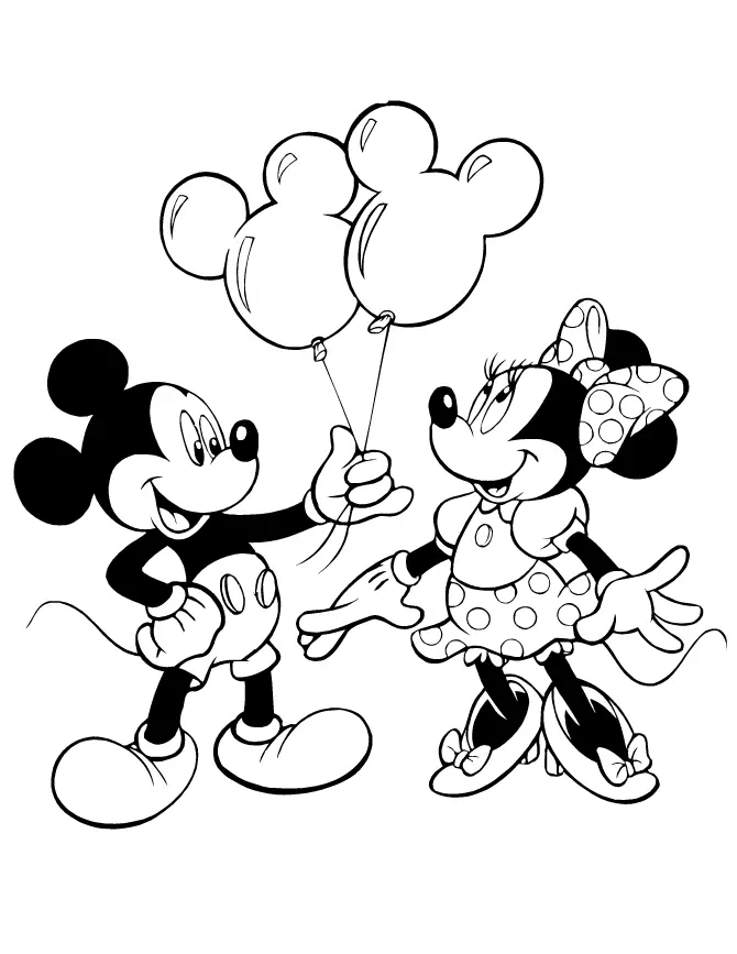 Mickey Mouse Geburtstag Ausmalbilder 23