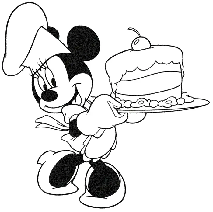 Mickey Mouse Geburtstag Ausmalbilder 4