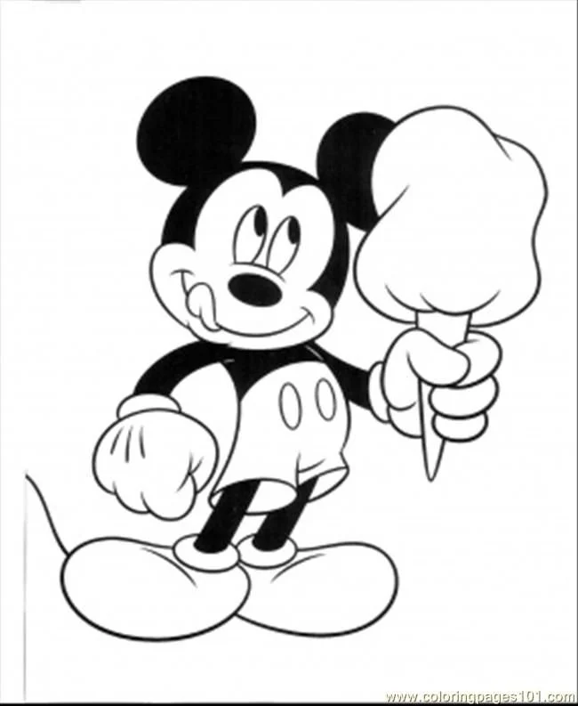 Mickey Mouse Geburtstag Ausmalbilder 8