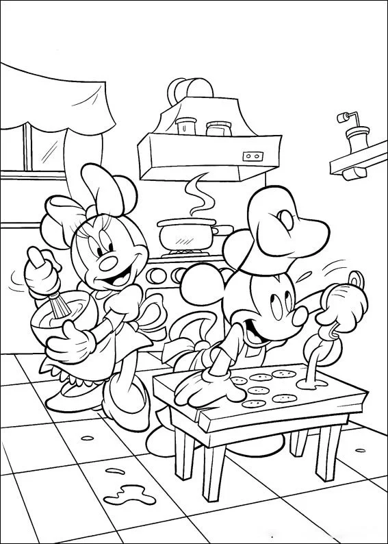 Mickey Mouse Coloring Pages 23