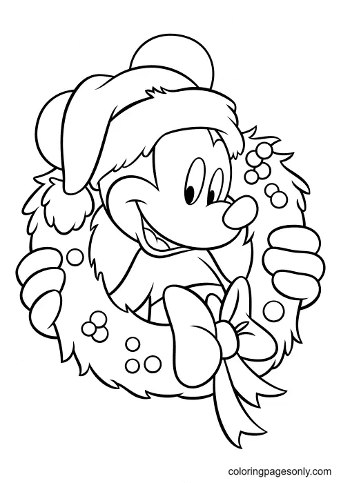 Mickey Mouse Coloring Pages 24