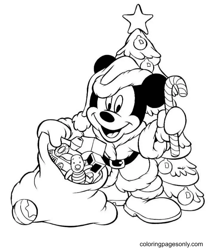Mickey Mouse Coloring Pages 26