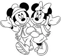 Mickey Mouse Coloring Pages 4