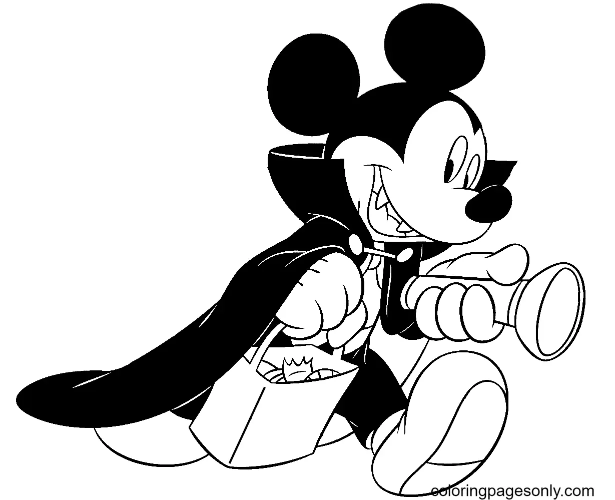 Mickey Mouse Coloring Pages 45