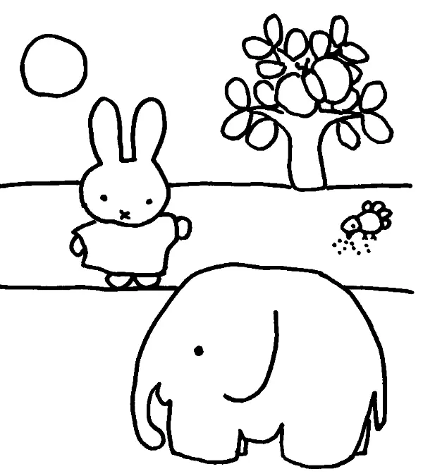 Miffy Ausmalbilder 30
