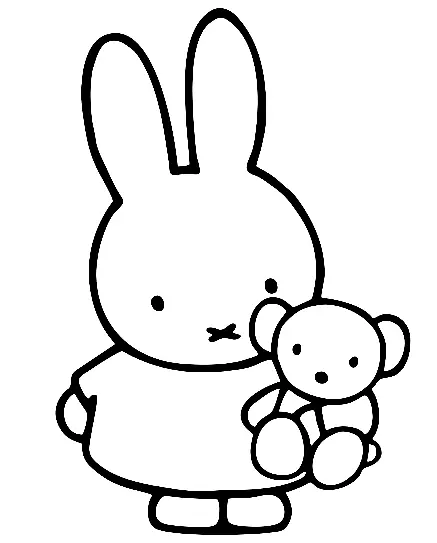 Miffy Ausmalbilder 9