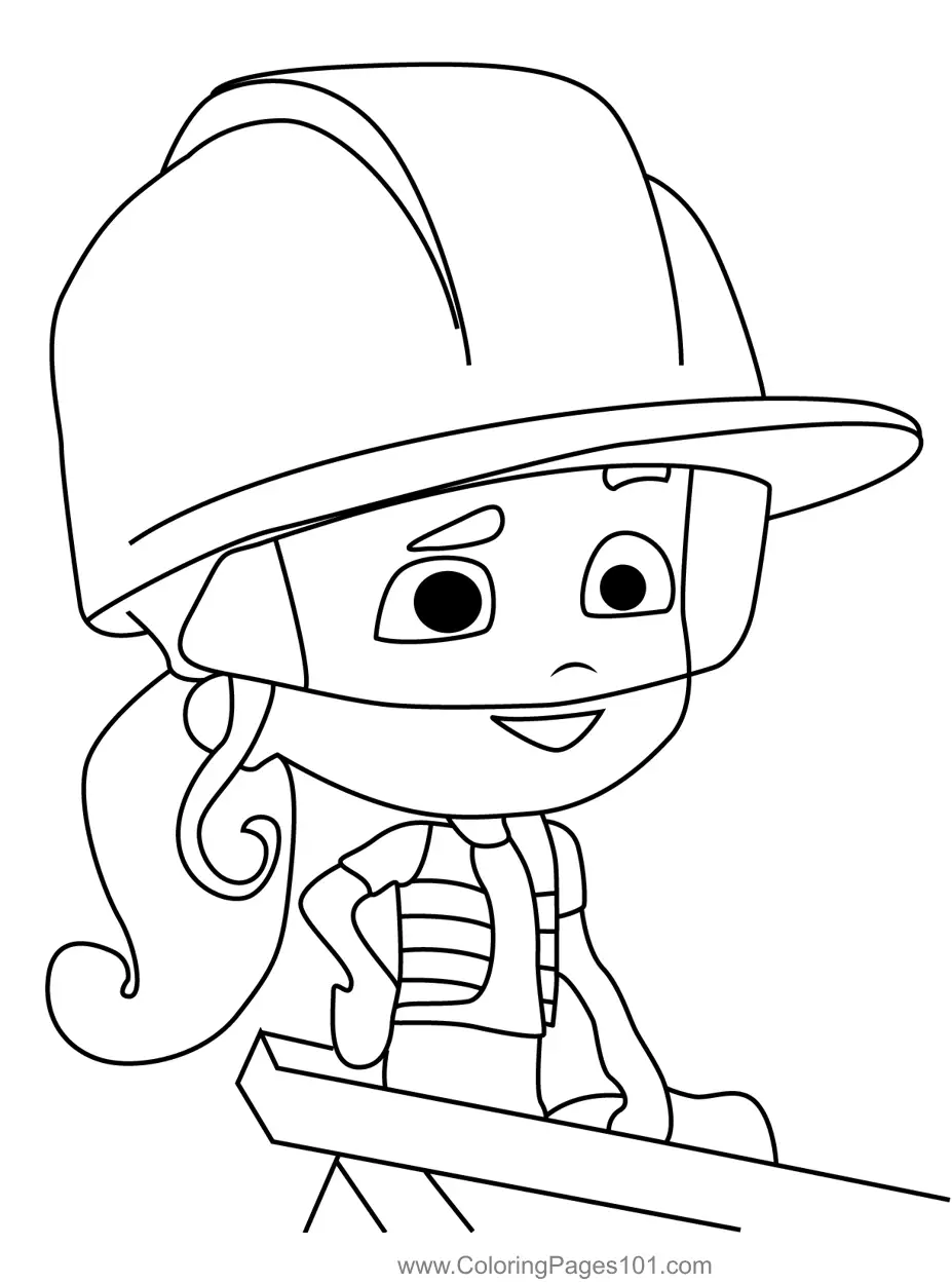 Mighty Express Ausmalbilder 9