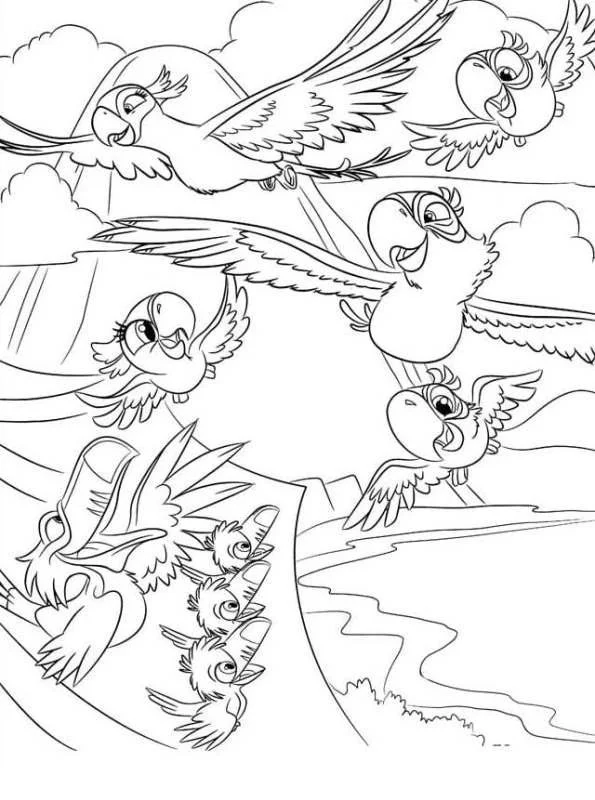 Migracao Para Colorir 25