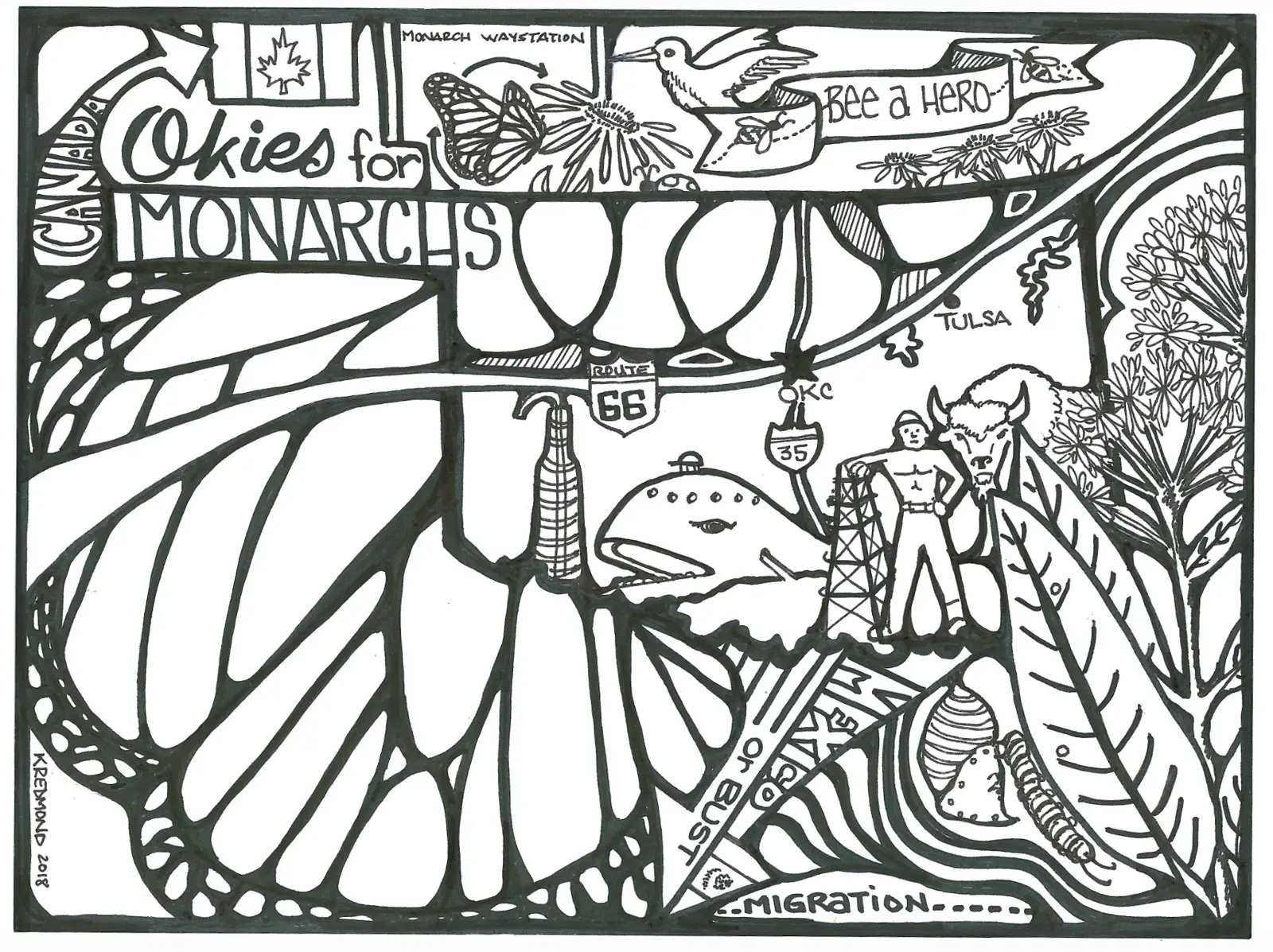 Migracao Para Colorir 26