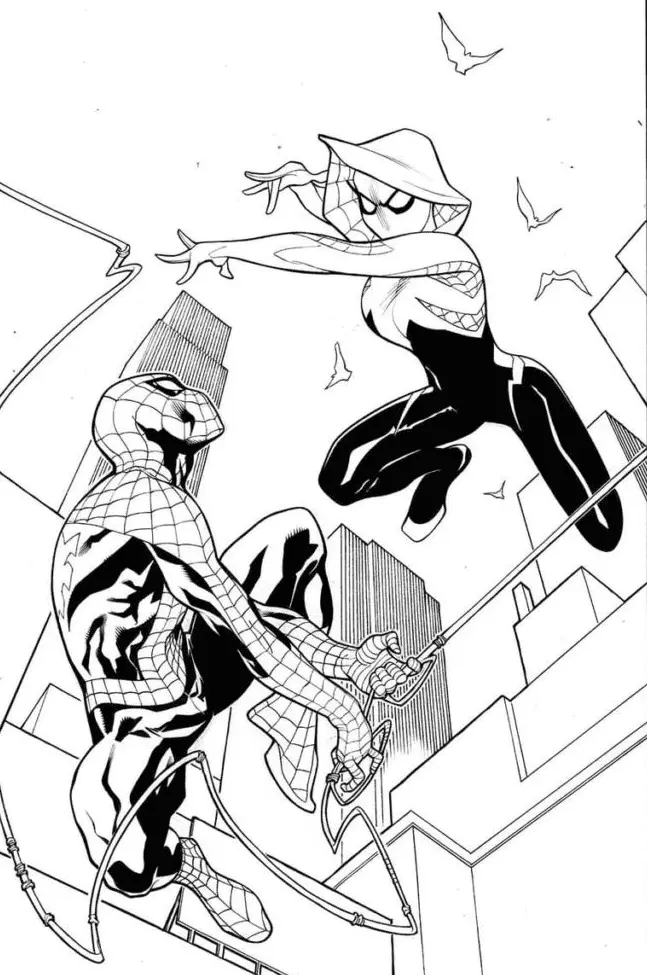 Miles Morales Ausmalbilder 31