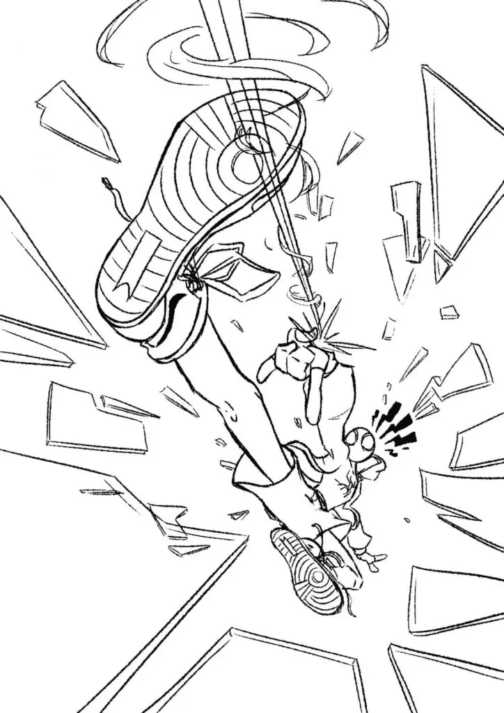Miles Morales Ausmalbilder 39