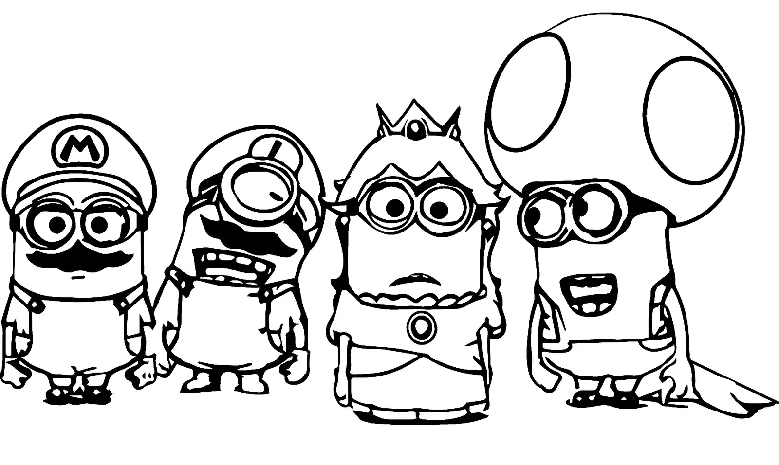 Minion Coloring Pages 1