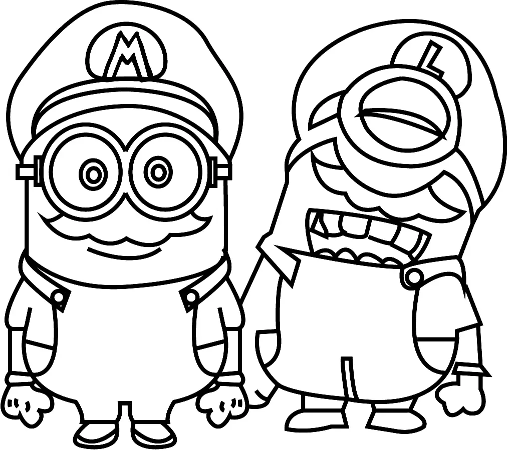 Minion Coloring Pages 11