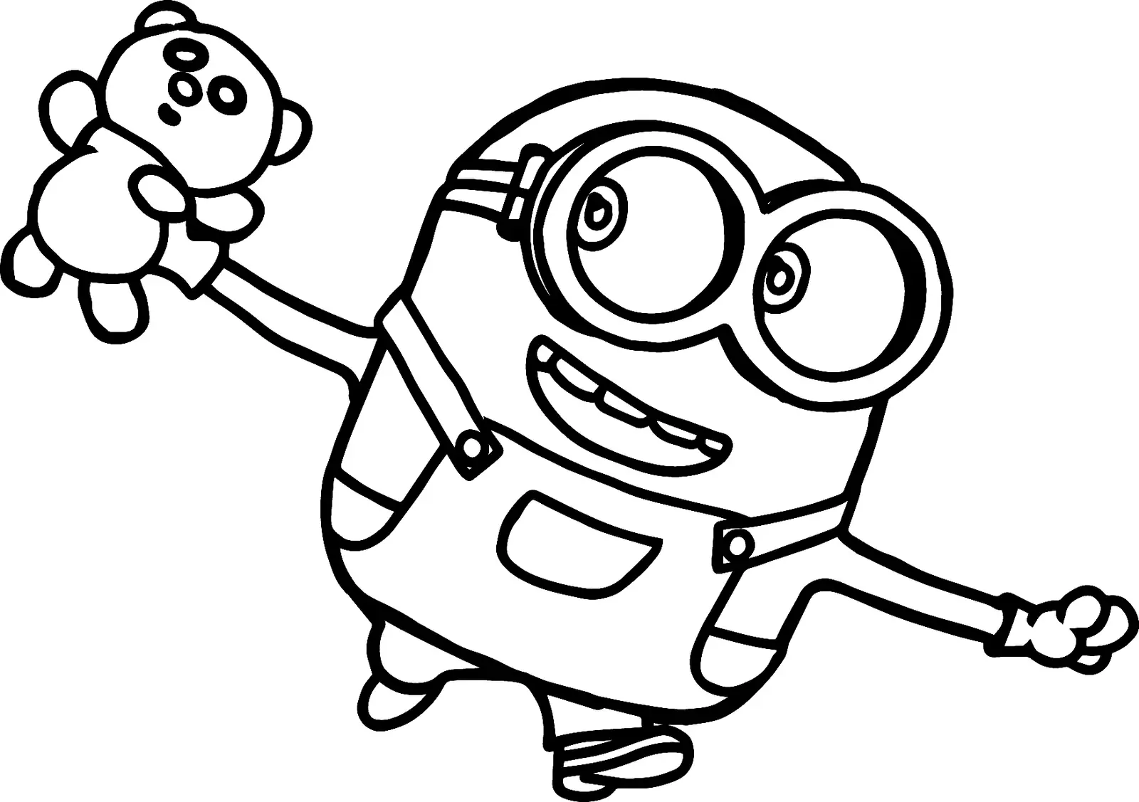 Desenhos de Minion Para Colorir 50