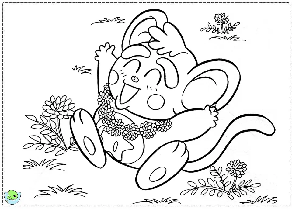 Desenhos de Minky Momo Para Colorir 20