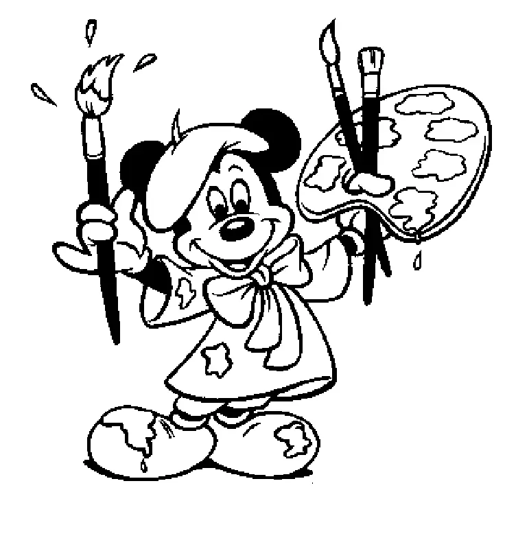 Desenhos de Minnie Mouse Para Colorir 101