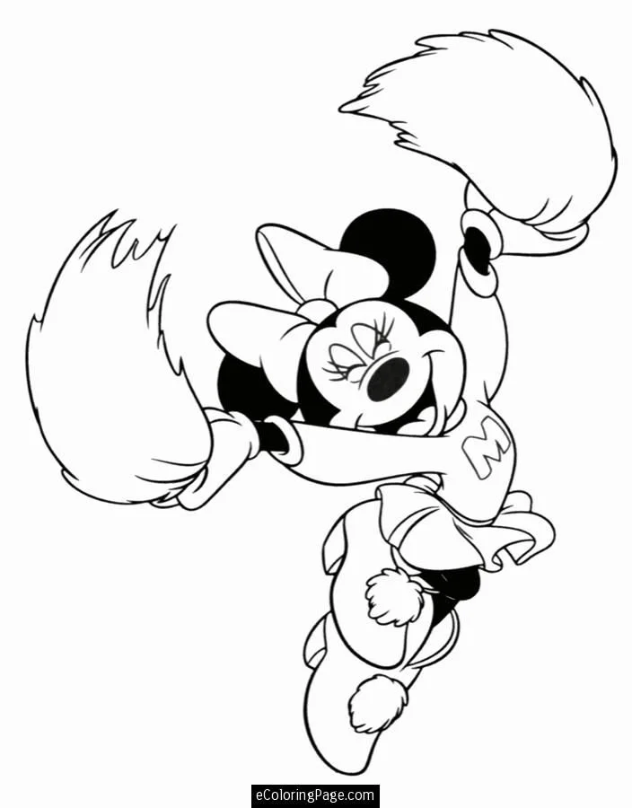 Desenhos de Minnie Mouse Para Colorir 122