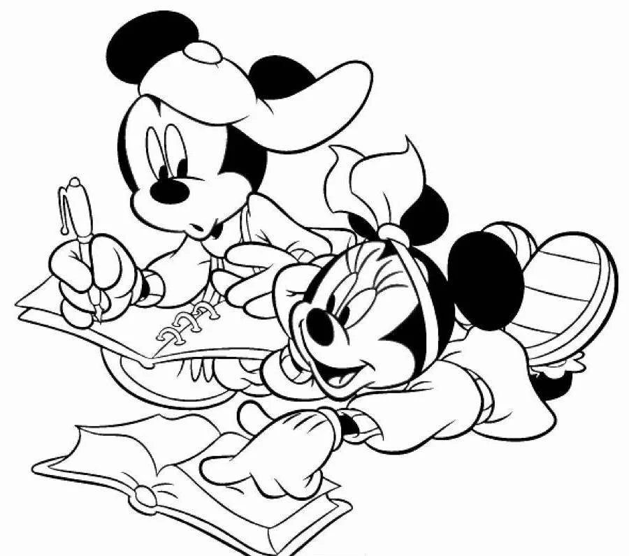 Desenhos de Minnie Mouse Para Colorir 140