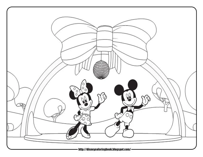 Desenhos de Minnie Mouse Para Colorir 150