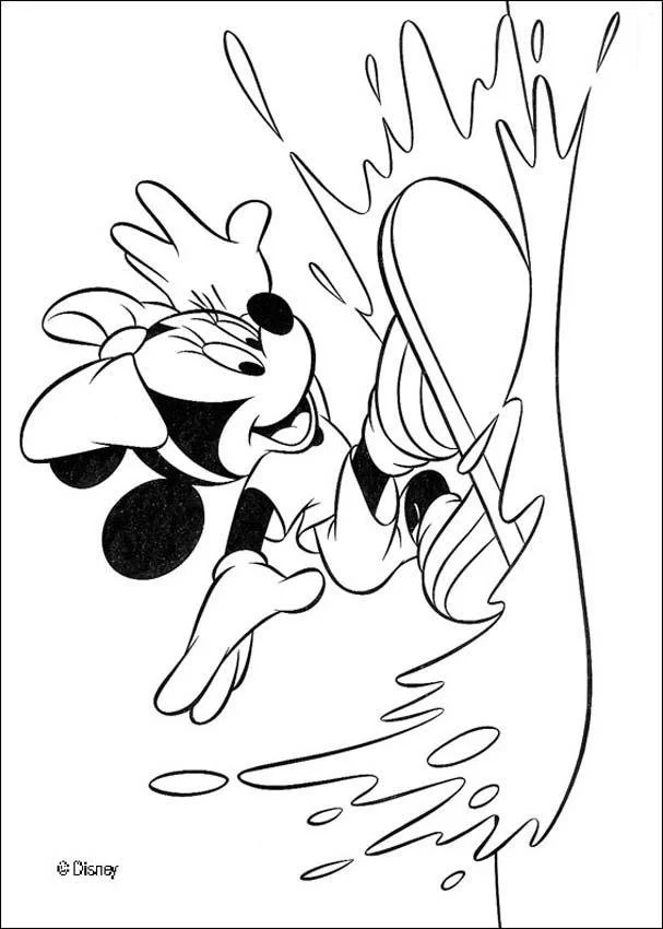 Desenhos de Minnie Mouse Para Colorir 29