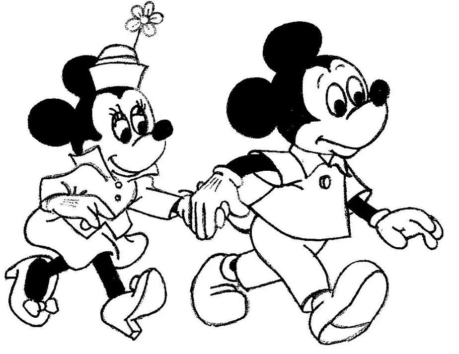 Desenhos de Minnie Mouse Para Colorir 79