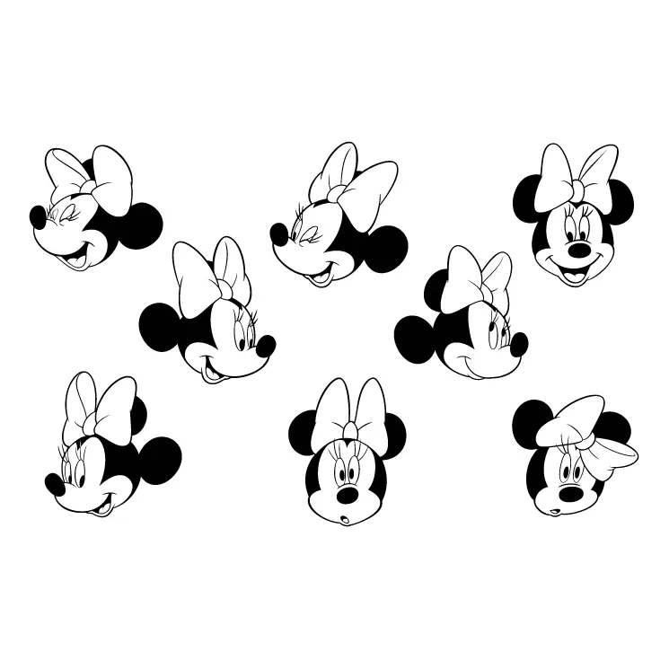 Desenhos de Minnie Mouse Para Colorir 89