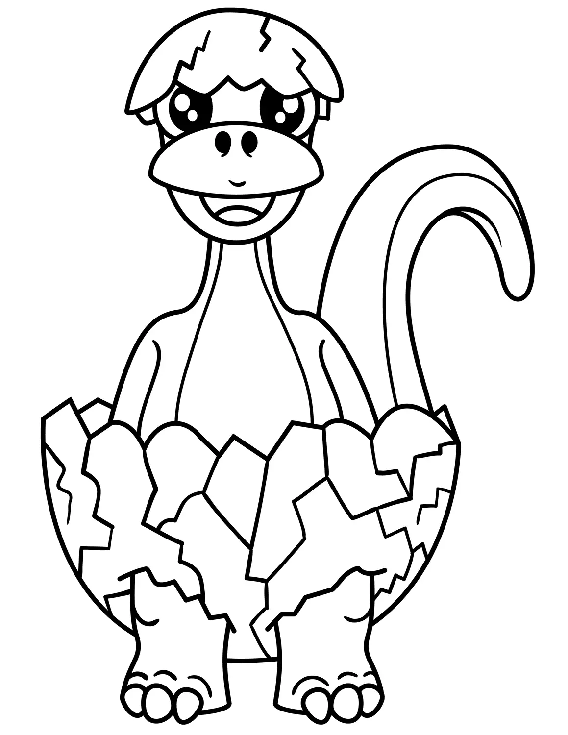 Verschiedene Dinosaurier Ausmalbilder 2