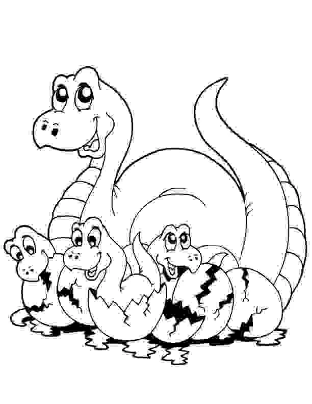 Verschiedene Dinosaurier Ausmalbilder 33