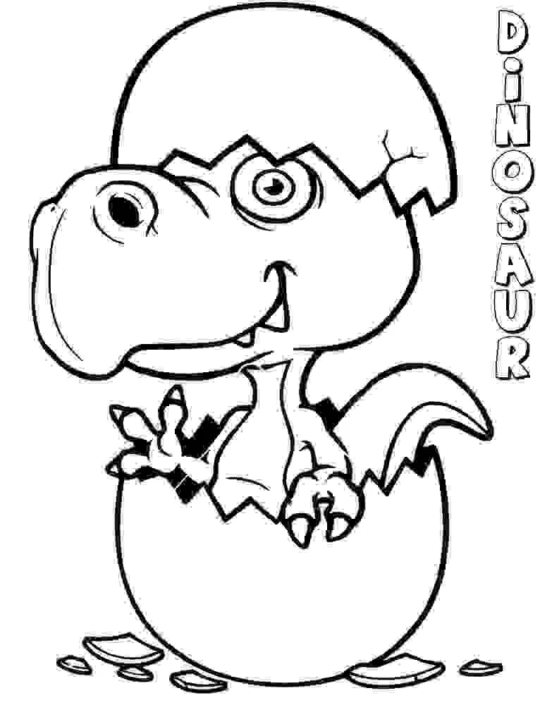 Verschiedene Dinosaurier Ausmalbilder 9
