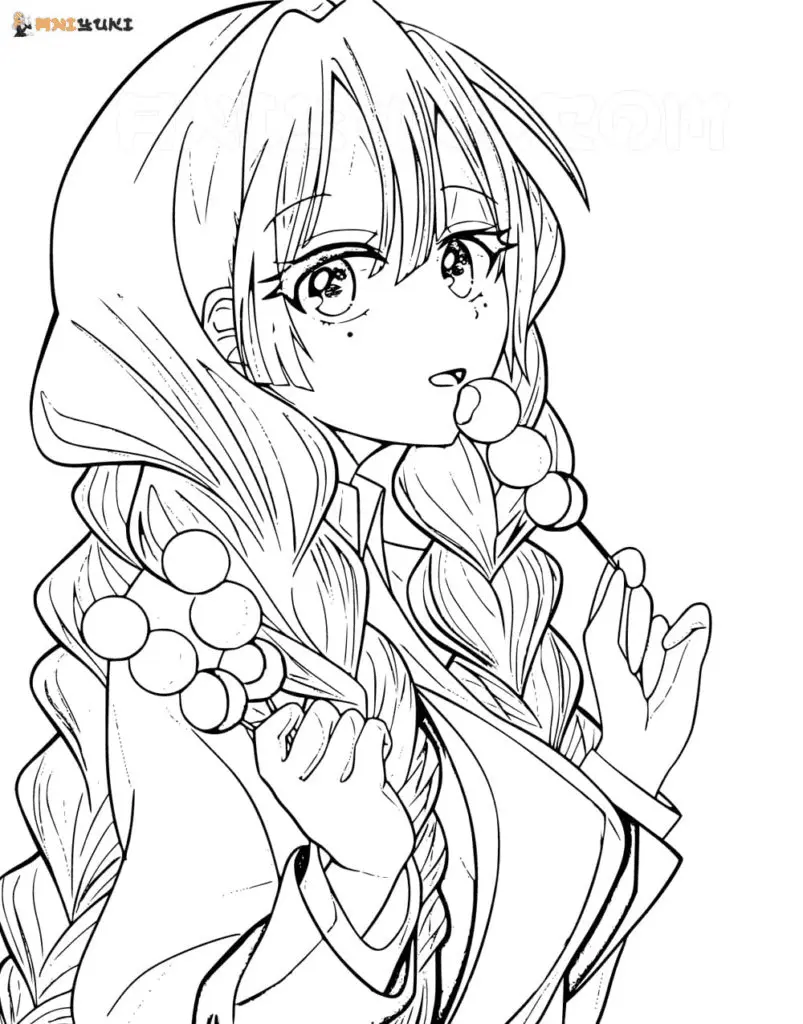 Mitsuri Kanroji Ausmalbilder 5