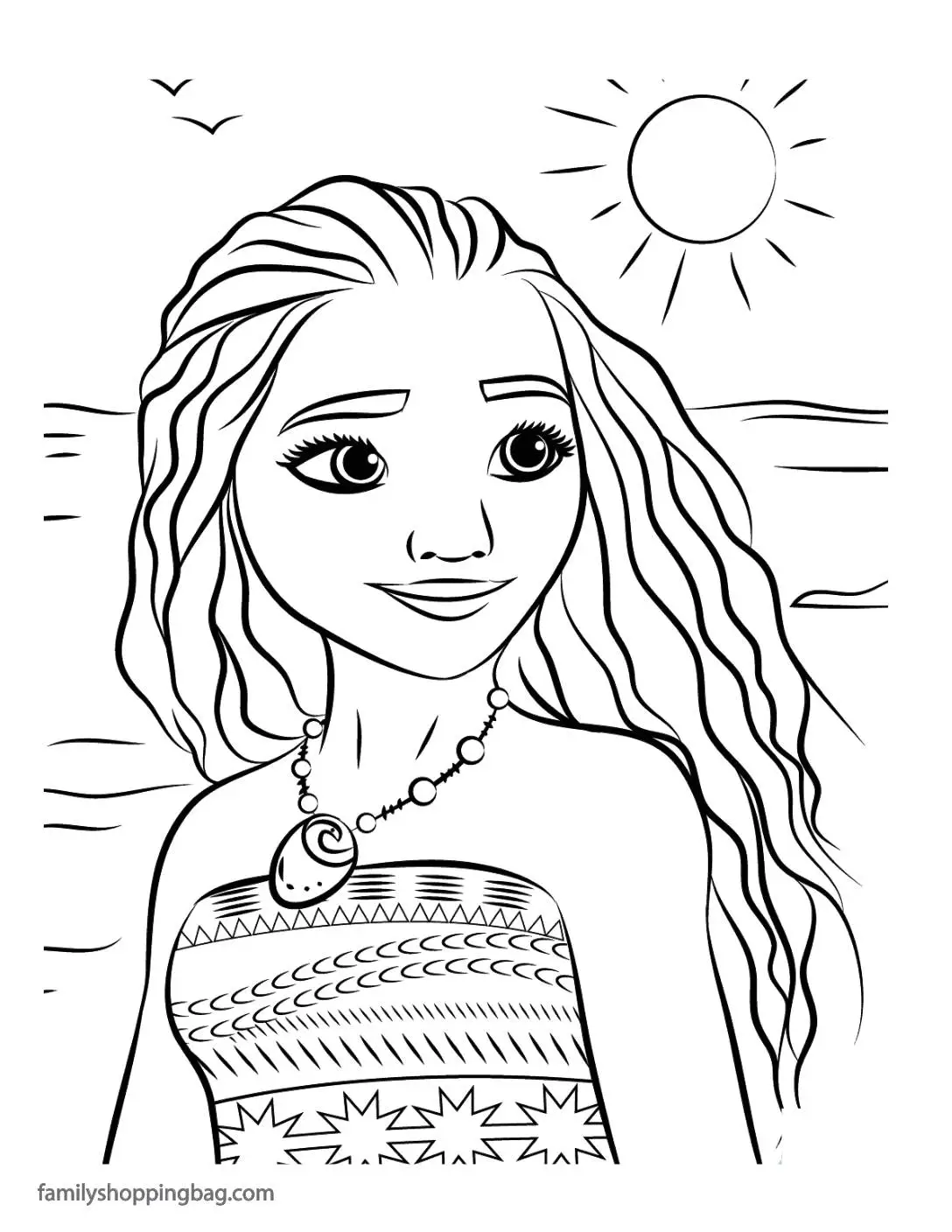 Moana 2 Coloring Pages