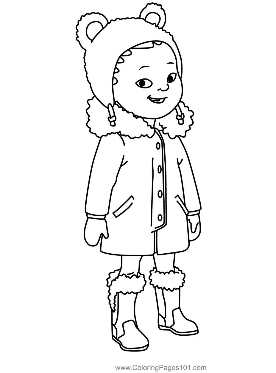 Molly of Denali Coloring Pages 1