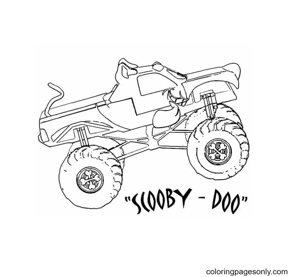 Monster Truck Ausmalbilder 113