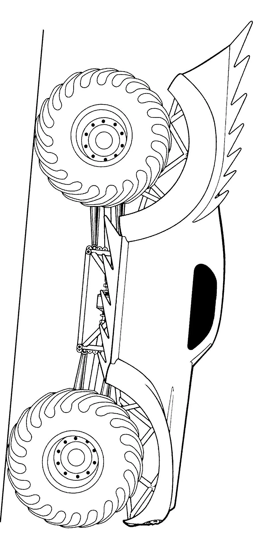 Desenhos de Monster Truck Para Colorir 64