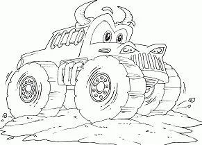 Monster Truck Ausmalbilder 69