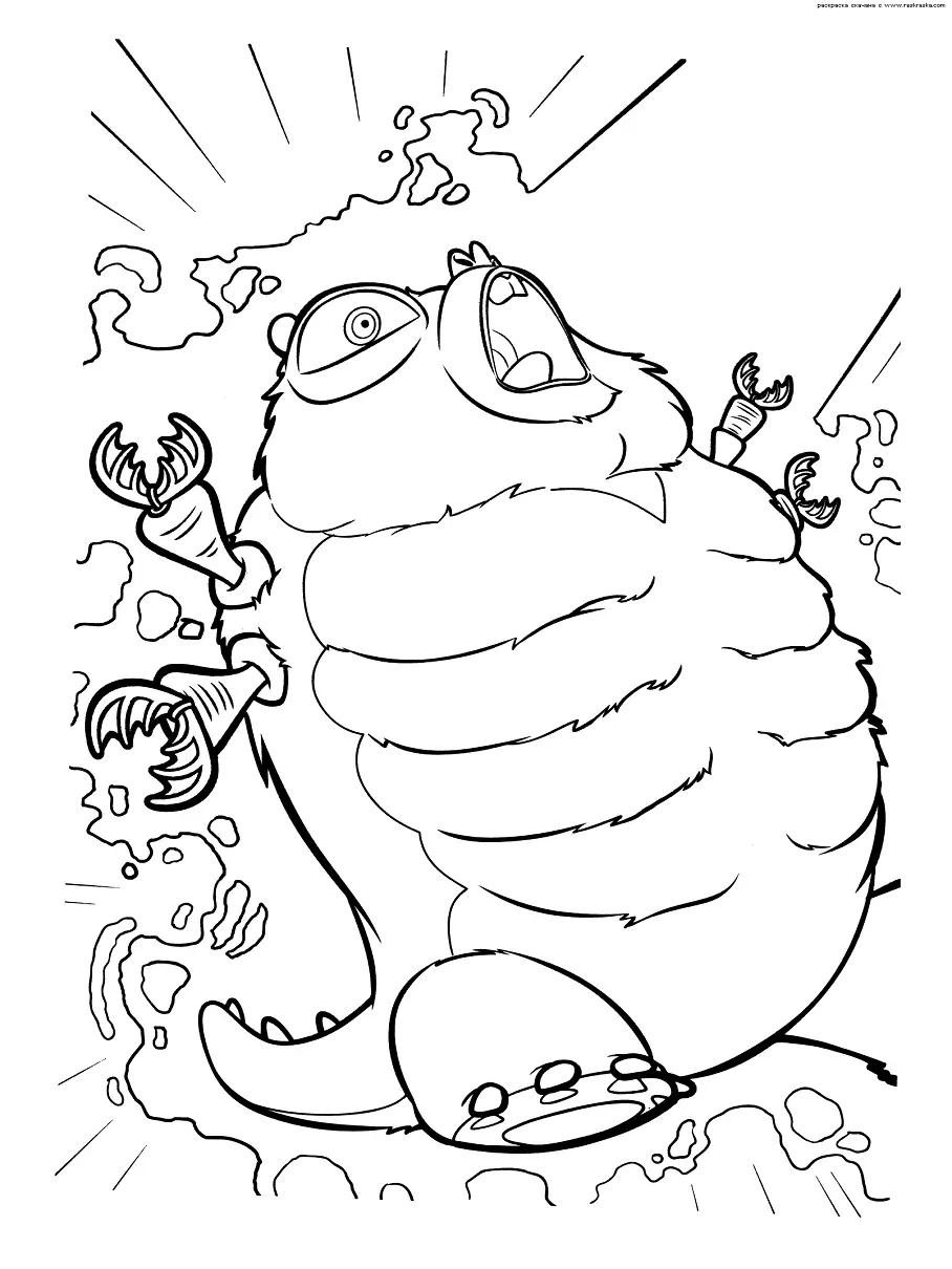 Monsters vs Aliens Ausmalbilder 16