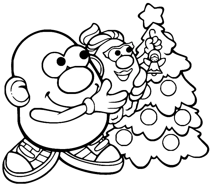Mr Potato Head Para Colorear 40