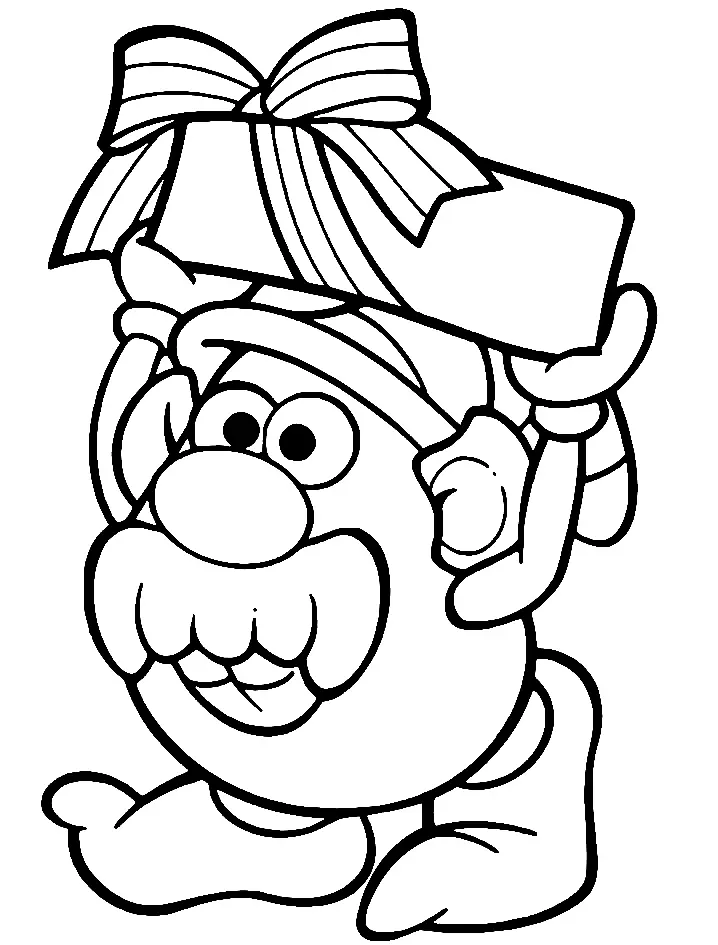 Desenhos de Sr Cabeca de Batata Para Colorir 44
