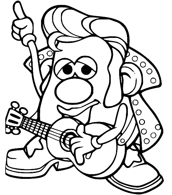 Mr Potato Head Ausmalbilder 56