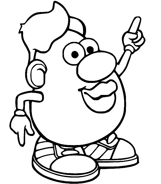 Mr Potato Head Ausmalbilder 58
