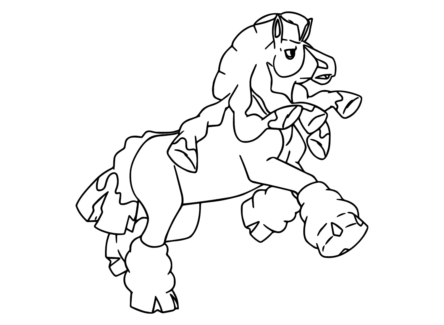 Mudsdale Ausmalbilder 9